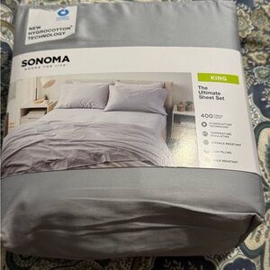 Sonoma Silver King Sheet Set
